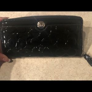 Coach Zip Around Wallet